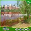 Cheap price high tensil PE security orange plastic fence